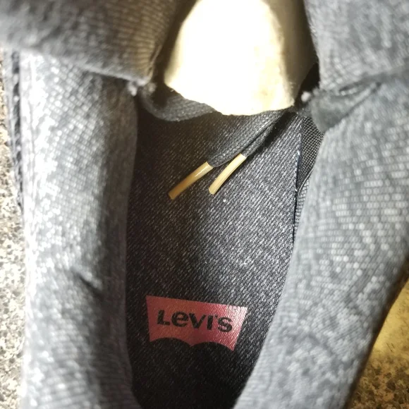 NIKE AIR JORDAN 4 IV RETRO LEVI'S STRAUSS A02571-001 BLACK DENIM SNEAKER SIZE 12 - Picture 6 of 7